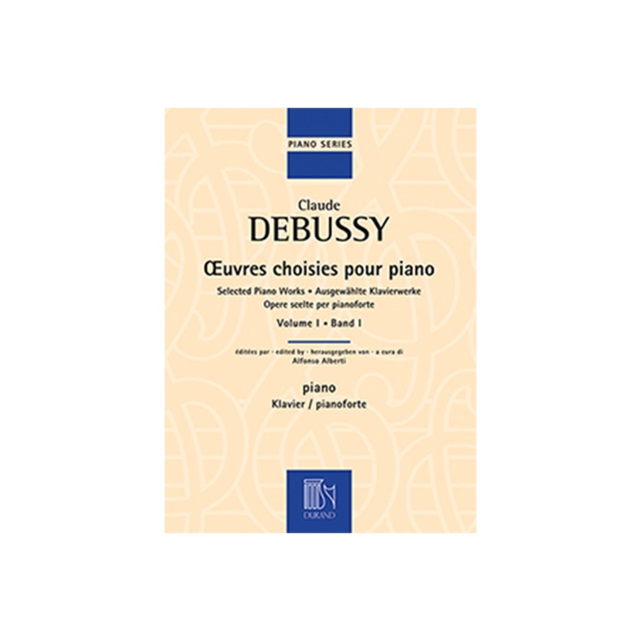 9790044081967DF_01604600 Oeuvres Choisies Pour Piano Vol.1