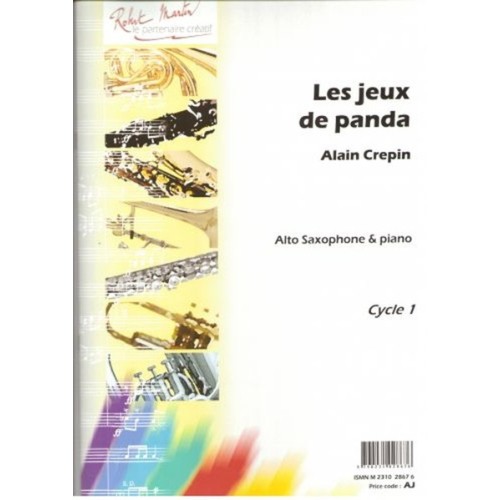 Jeux de Panda (les), Alto Sax 