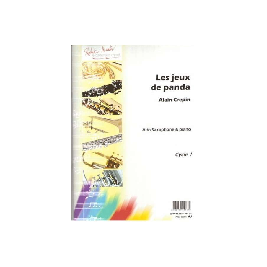 Jeux de Panda (les), Alto Sax 