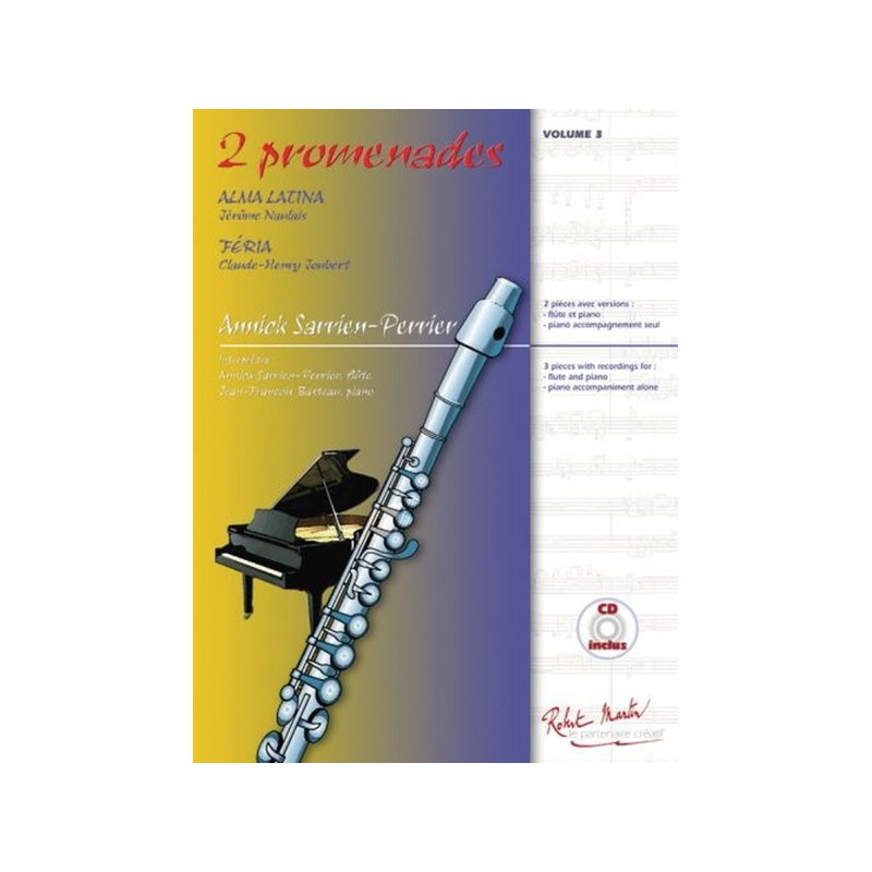 2 (Deux) Promenades pour Flûte 