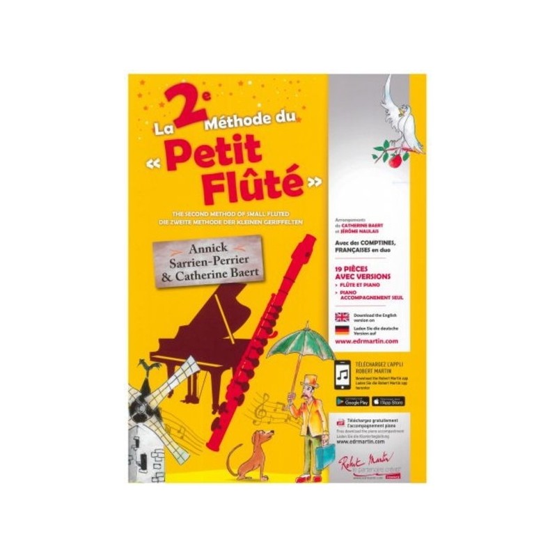 La 2ème (deuxième) Méthode du Tout Petit Fluté 