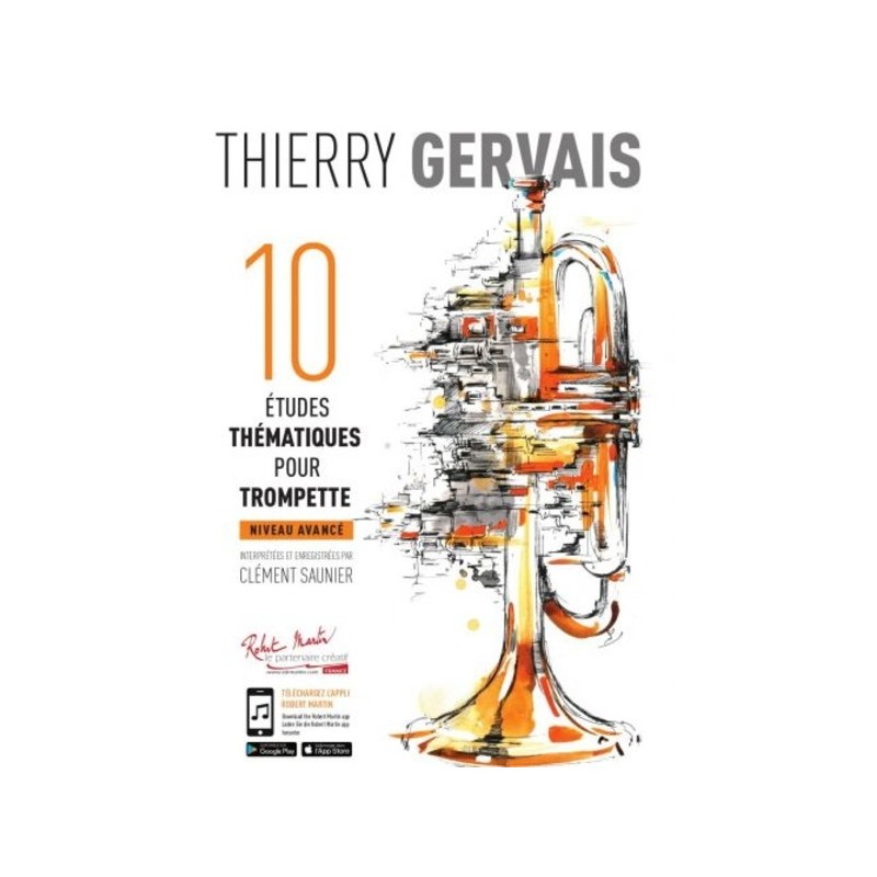 10 Etudes Thematiques Pour Trompette 