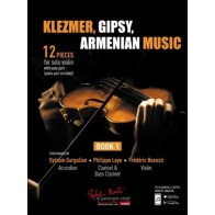 Klezmer, Gipsy, Armenian Music Violon Book 1 