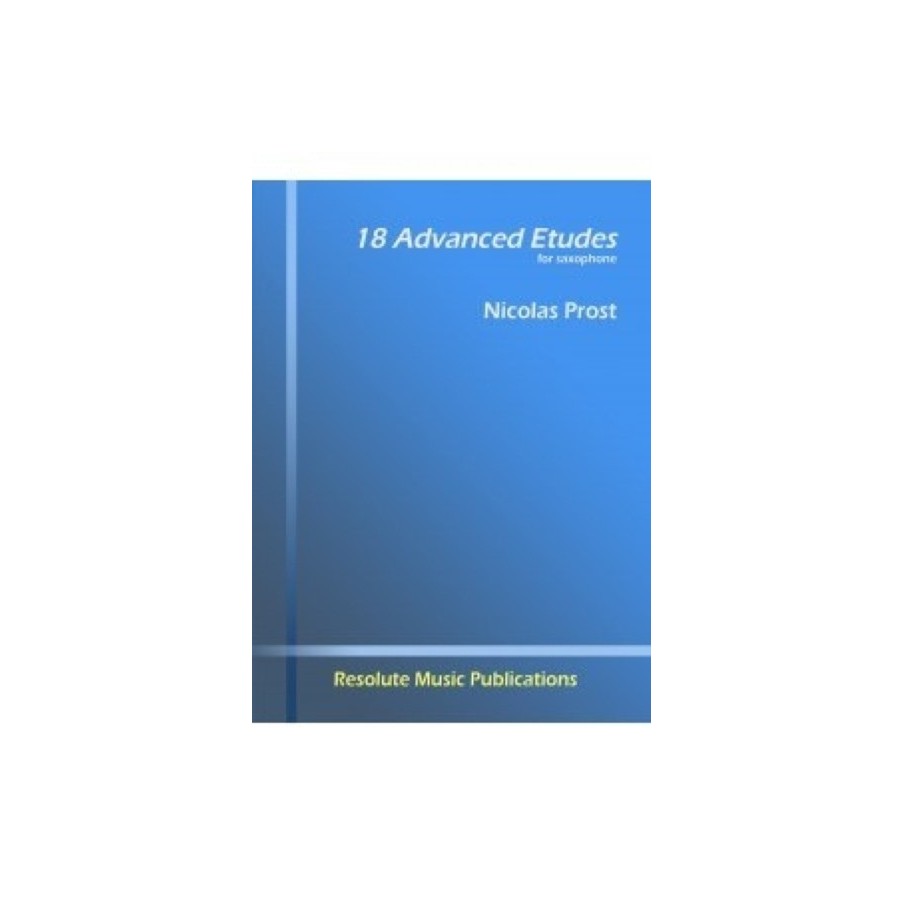 18 Advanced Etudes 