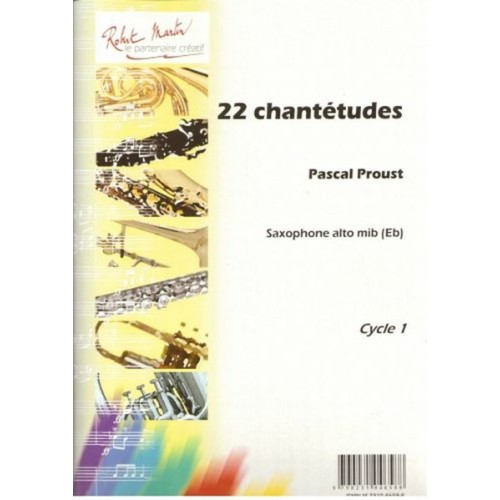 22 Chantetudes For Saxophone 