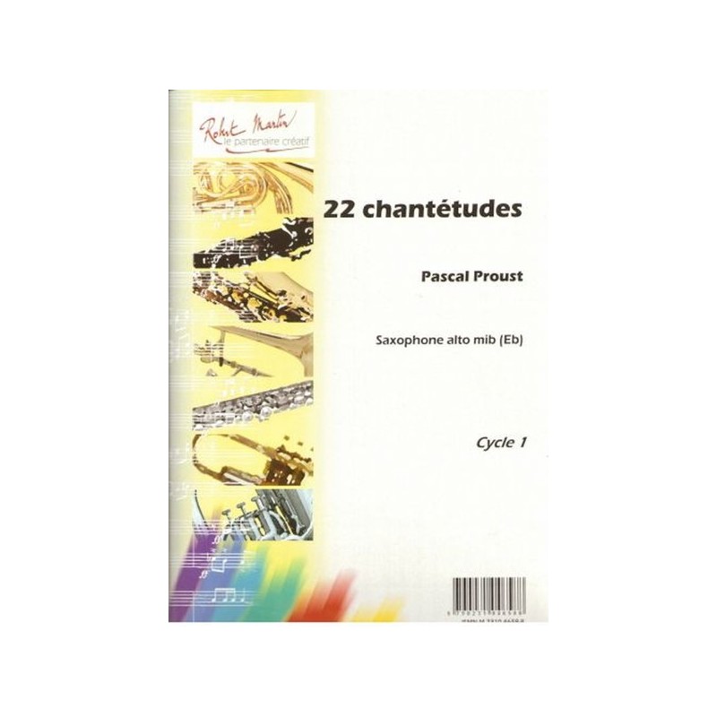 22 Chantetudes For Saxophone 