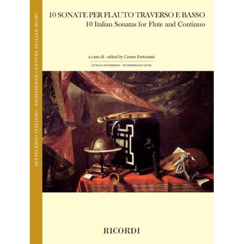 10 Sonate per flauto traverso e basso 