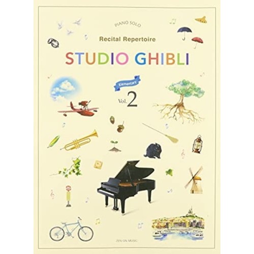 9784111792221ZO179222 Studio Ghibli Recital Repertoire 2 Elementary