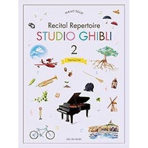 9784111792276ZO179227 Studio Ghibli Recital Repertoire 2 Intermediate