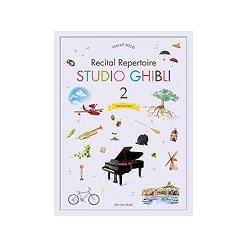 9784111792276ZO179227 Studio Ghibli Recital Repertoire 2 Intermediate