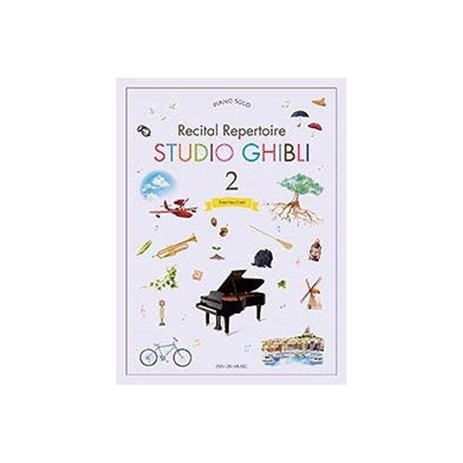 9784111792276ZO179227 Studio Ghibli Recital Repertoire 2 Intermediate