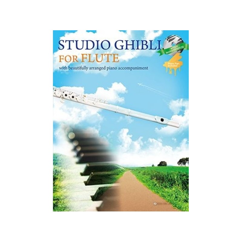 9784115485969ZO548596 Studio Ghibli For Flute