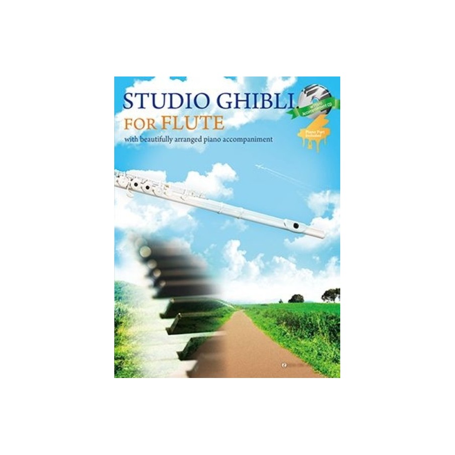 9784115485969ZO548596 Studio Ghibli For Flute