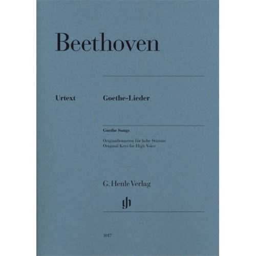 9790201810171HN1017 Goethe Songs