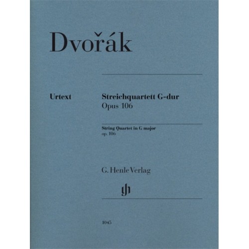 9790201810454HN1045 String Quartet in G major op. 106