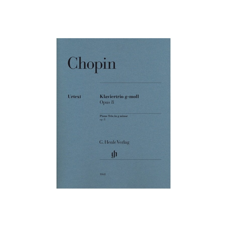 9790201810683HN1068 Piano Trio In G Minor Opus 8