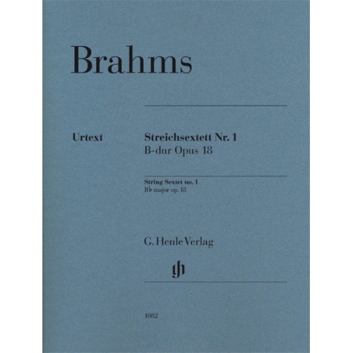 9790201810829HN1082 String Sextet No. 1 In B Flat Major