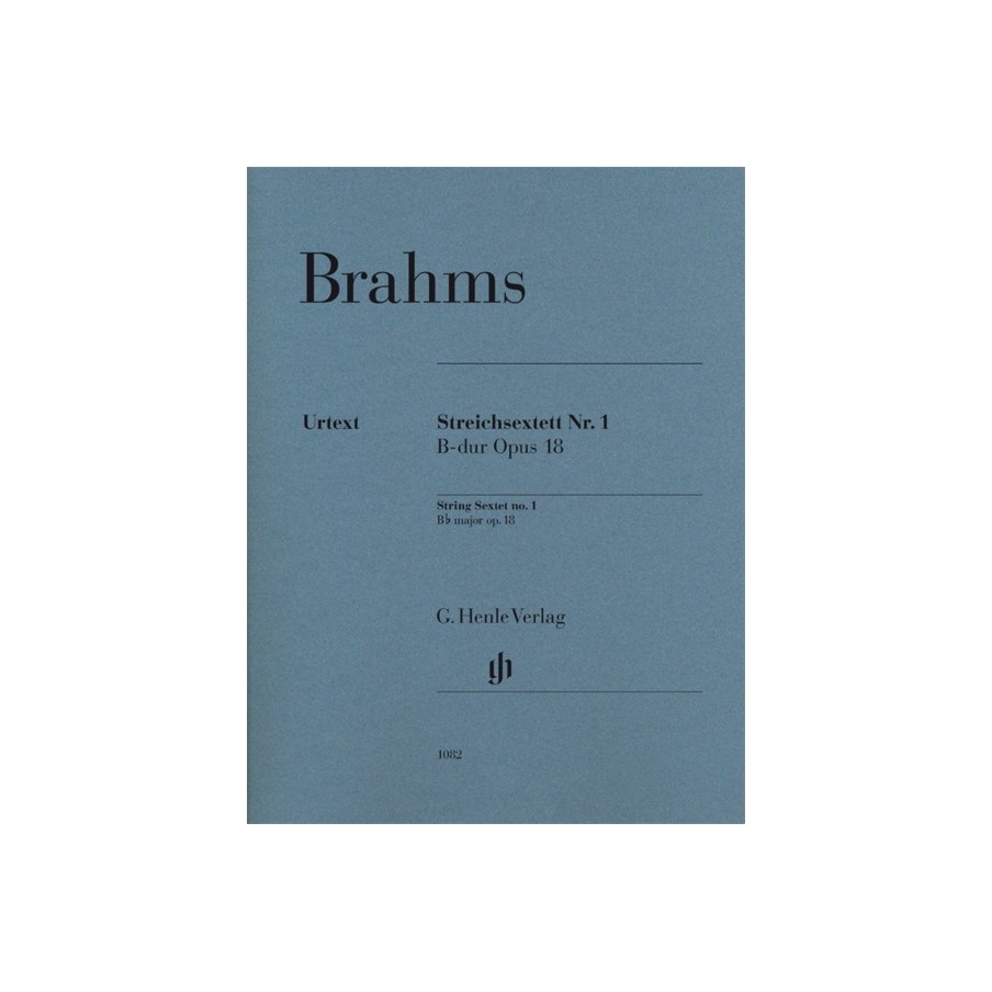 9790201810829HN1082 String Sextet No. 1 In B Flat Major
