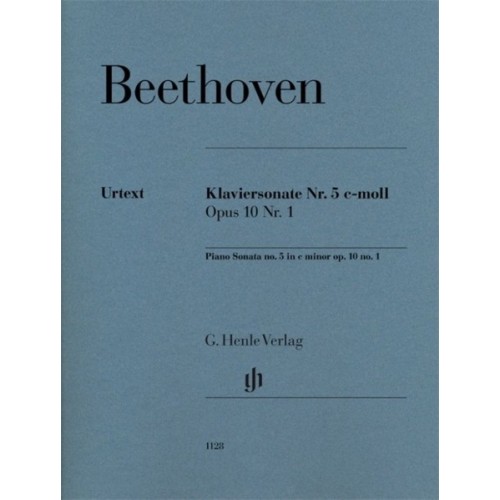 9790201811284HN1128 Piano Sonata no. 5 in c minor op. 10,1