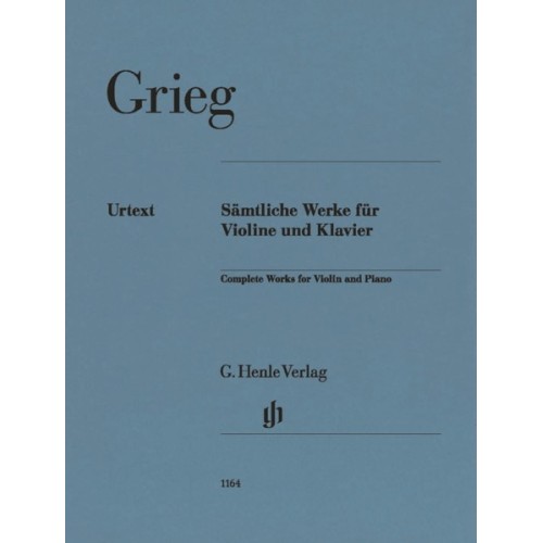 9790201811642HN1164 Complete Works for Violin and Piano
