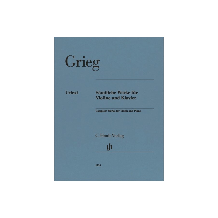 9790201811642HN1164 Complete Works for Violin and Piano