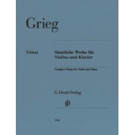 9790201811642HN1164 Complete Works for Violin and Piano