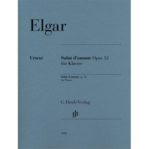 9790201811901HN1190 Salut d'Amour Op. 12 For Piano