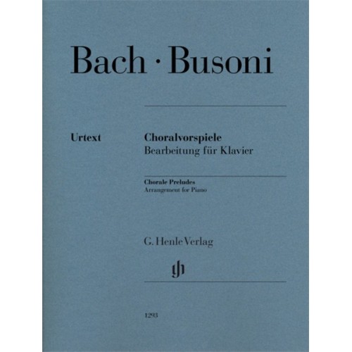 9790201812939HN1293 Ferruccio Busoni: Choralvorspiele (J.S.Bach)