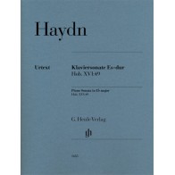 9790201814858HN1485 Piano Sonata in E flat major Hob. XVI:49