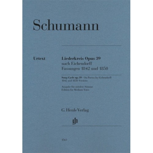 9790201815633HN1563 Liederkreis Opus 39