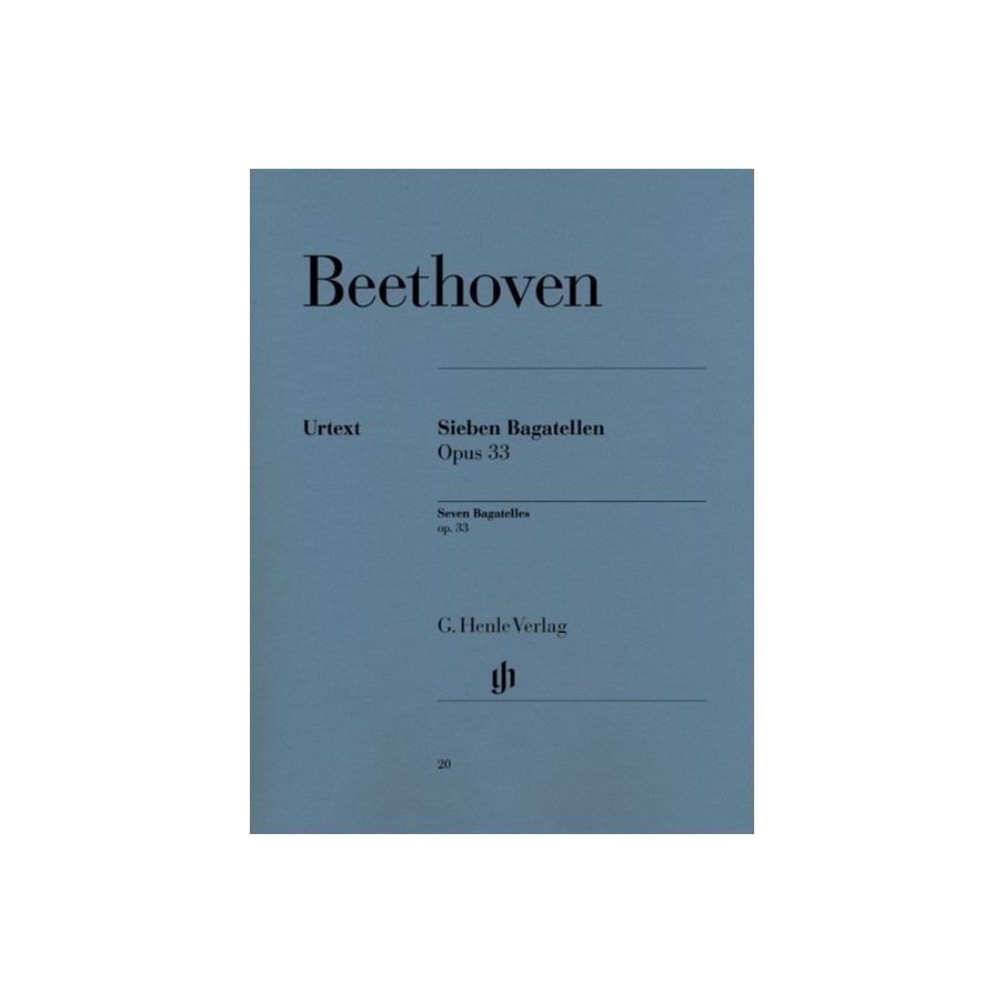 9790201800202HN20 Seven Bagatelles Op. 33