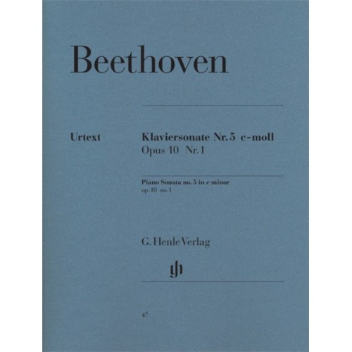 9790201800479HN47 Piano Sonata In C Minor, Op. 10, No. 1