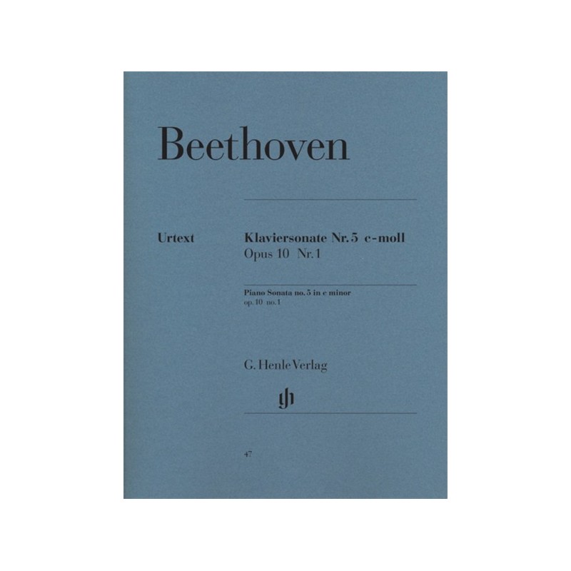 9790201800479HN47 Piano Sonata In C Minor, Op. 10, No. 1