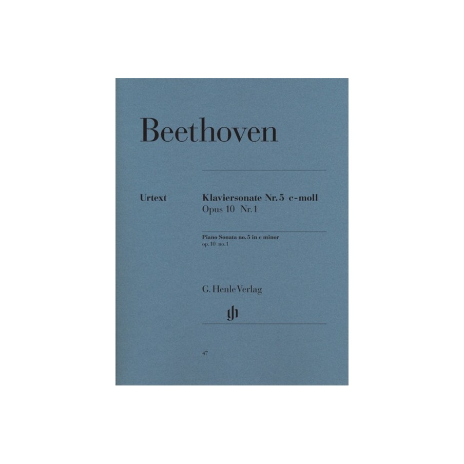 9790201800479HN47 Piano Sonata In C Minor, Op. 10, No. 1