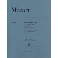9790201807034HN703 Concerto for Horn and Orchestra No. 3 E flat major