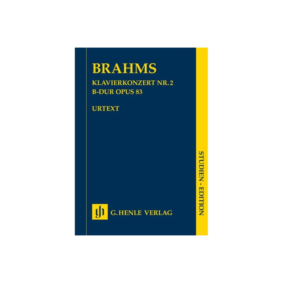 9790201872315HN7231 Klavierkonzert Nr. 2 B-Dur Opus 83