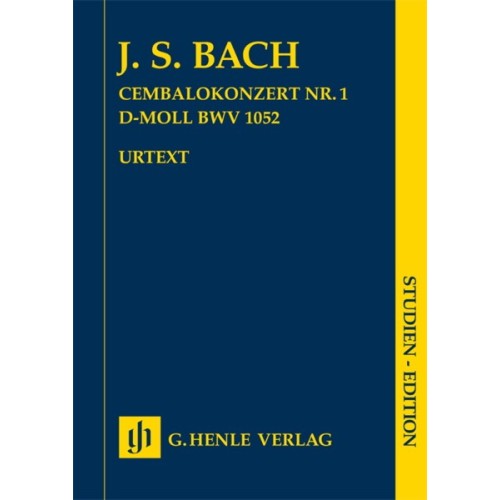 9790201873800HN7380 Harpsichord Concerto no. 1 in d minor BWV 1052