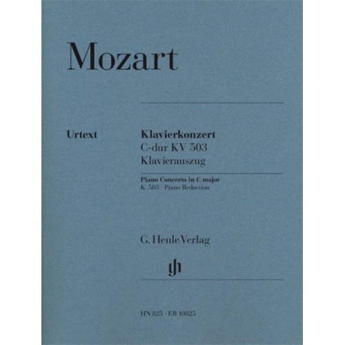 9790201808253HN825 Piano Concerto In C Major K 503 For Two Pianos