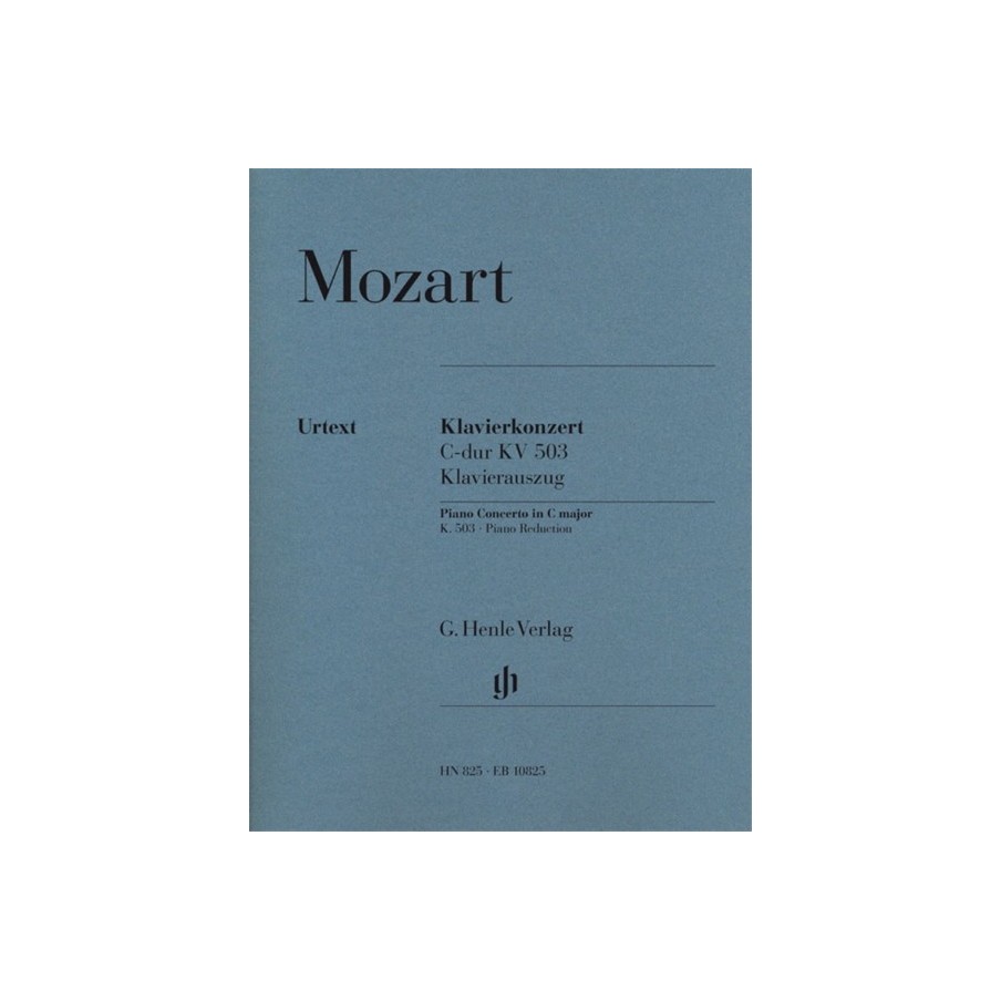 9790201808253HN825 Piano Concerto In C Major K 503 For Two Pianos