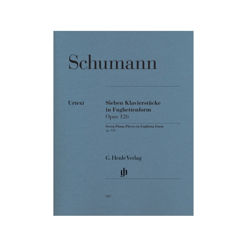 9790201809076HN907 Seven Piano Pieces In Fughetta Form Op.126