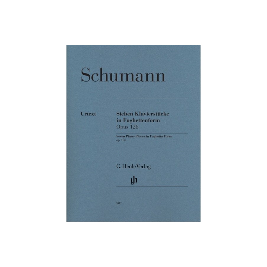 9790201809076HN907 Seven Piano Pieces In Fughetta Form Op.126