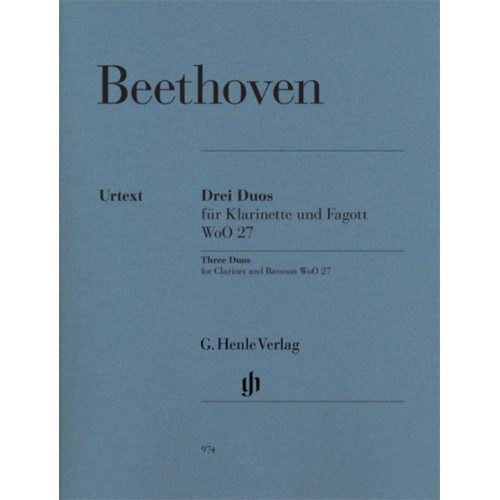 Three Duos for Clarinet and...