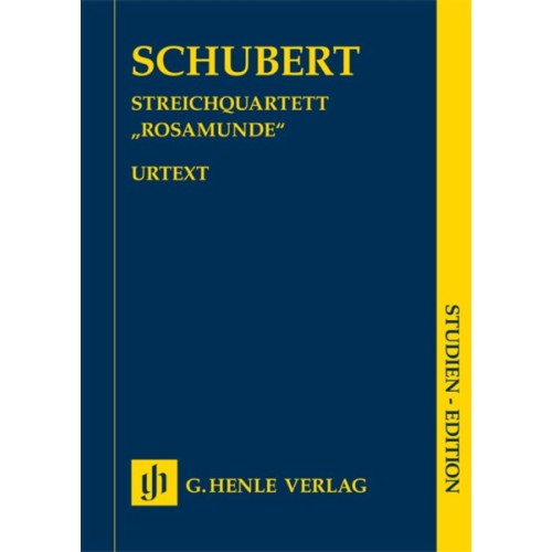 9790201898490HN9849 String Quartet a minor op. 29 D 804 Rosamunde