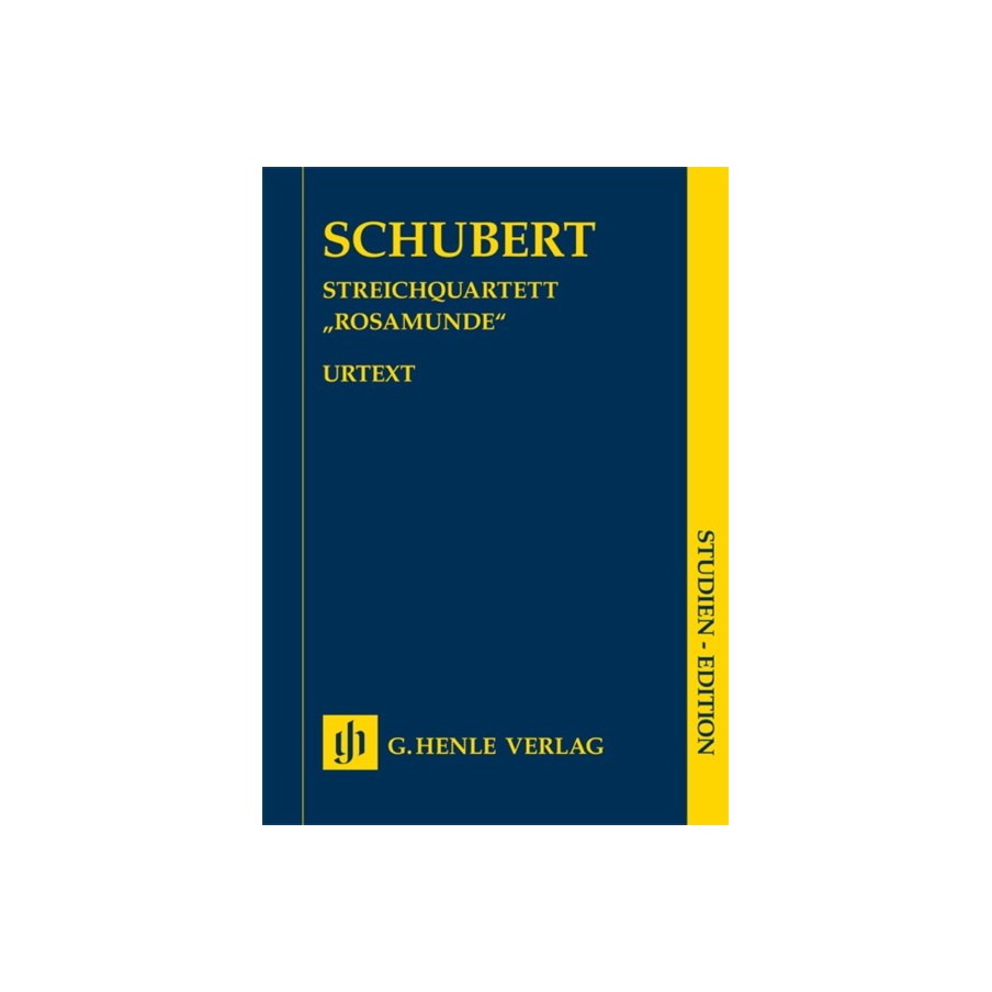 9790201898490HN9849 String Quartet a minor op. 29 D 804 Rosamunde