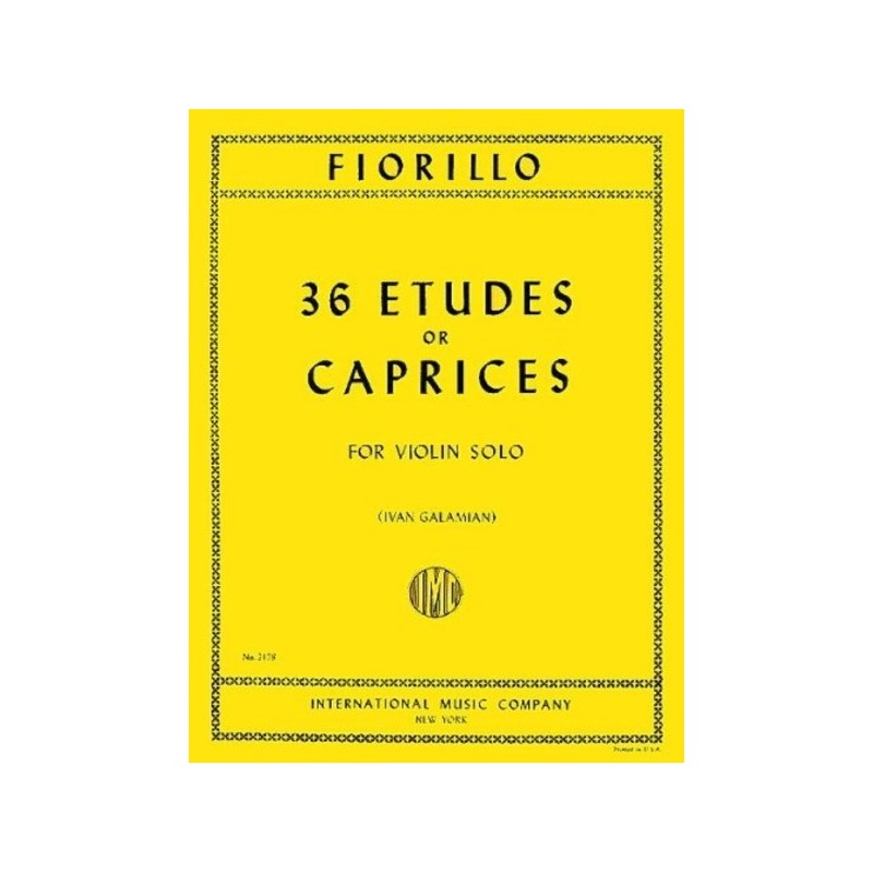 36 Études or Caprices 