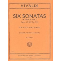9790220419249IMC2443 Sonate (Pastor Fido)Op.13 Vol.1
