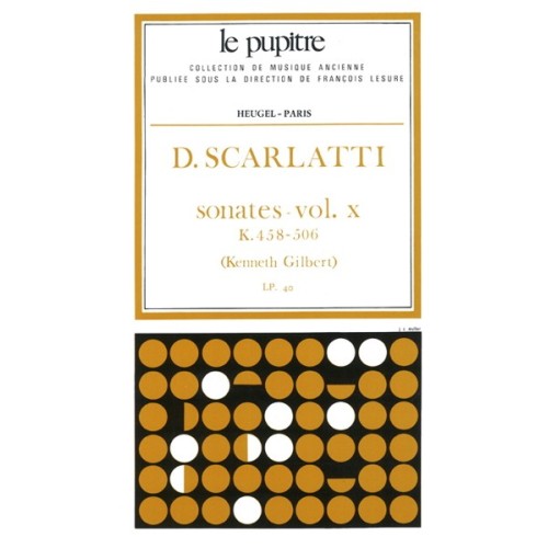 Sonates Volume 10 K458 - K506