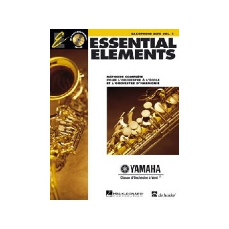 Essential Elements 1 - pour saxophone alto 