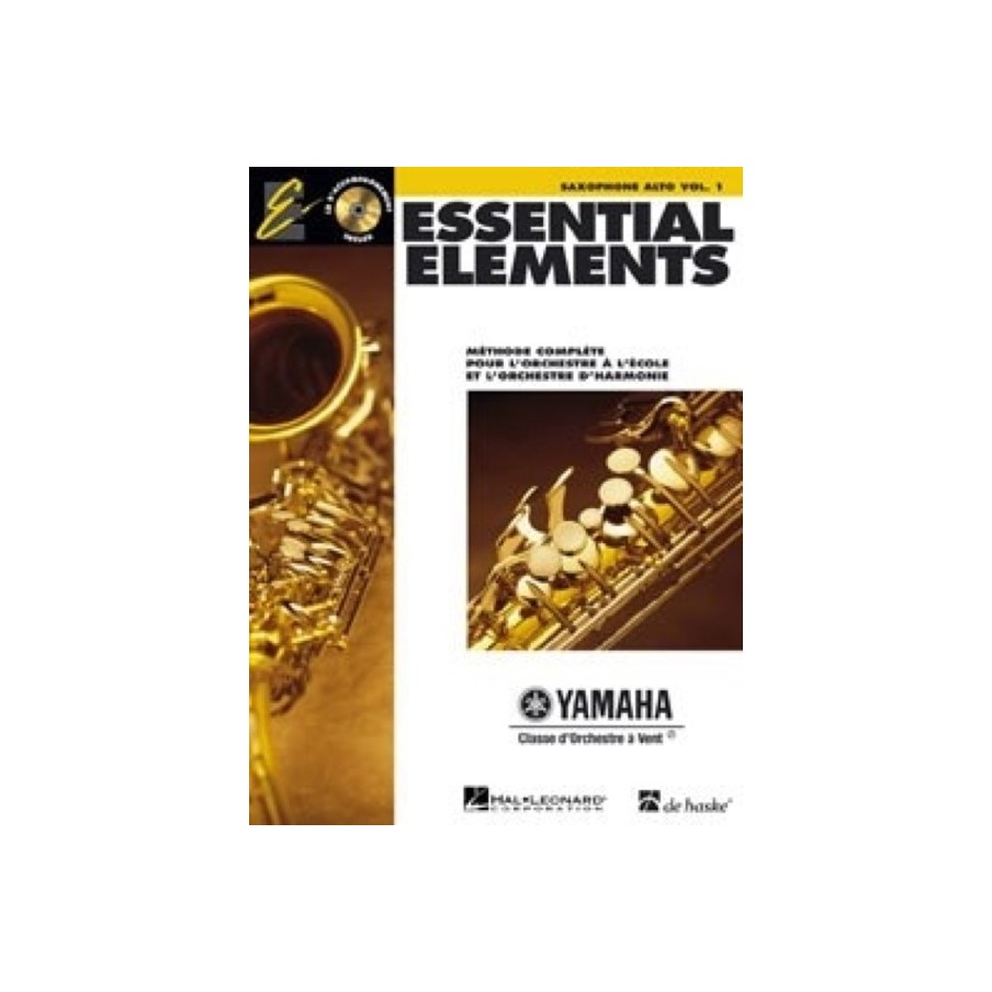 Essential Elements 1 - pour saxophone alto 