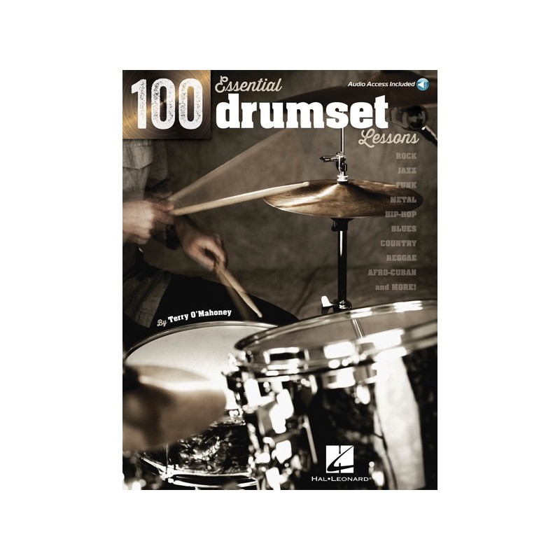 100 Essential Drumset Lessons 